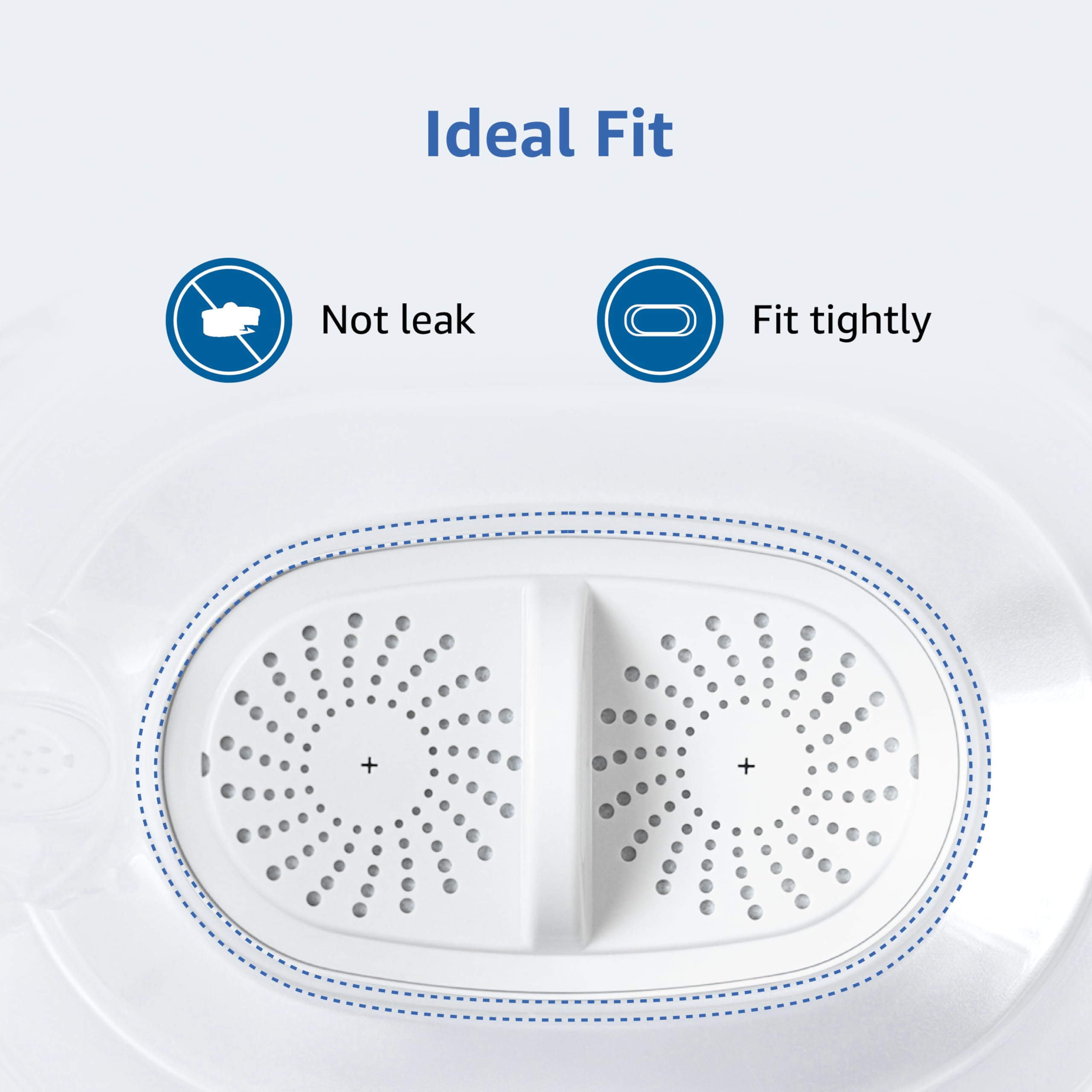 Maxblue Wasserfilterkartuschen, Ersatz für Waterdrop WD-PF-01A Plus, kompatibel mit WD-PT-05, WD-PT-07, WD-PT-04, reduziert PFOA/PFOS und Chlor, hält bis zu 3 Monate oder 200 Gallonen (3er-Pack)