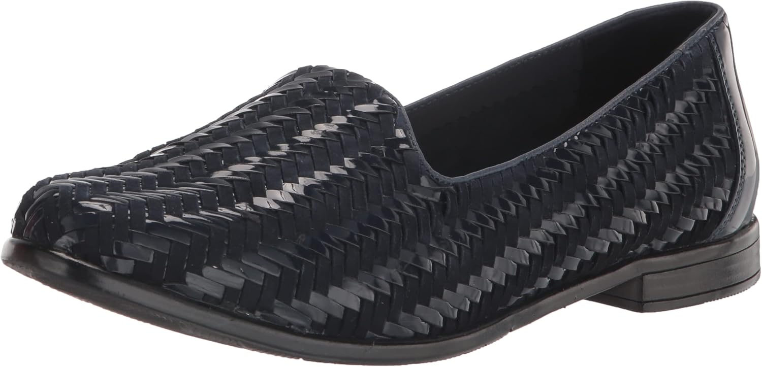 Trotters Women's Liz III Loafer, Navy/Navy, 12 Narrow