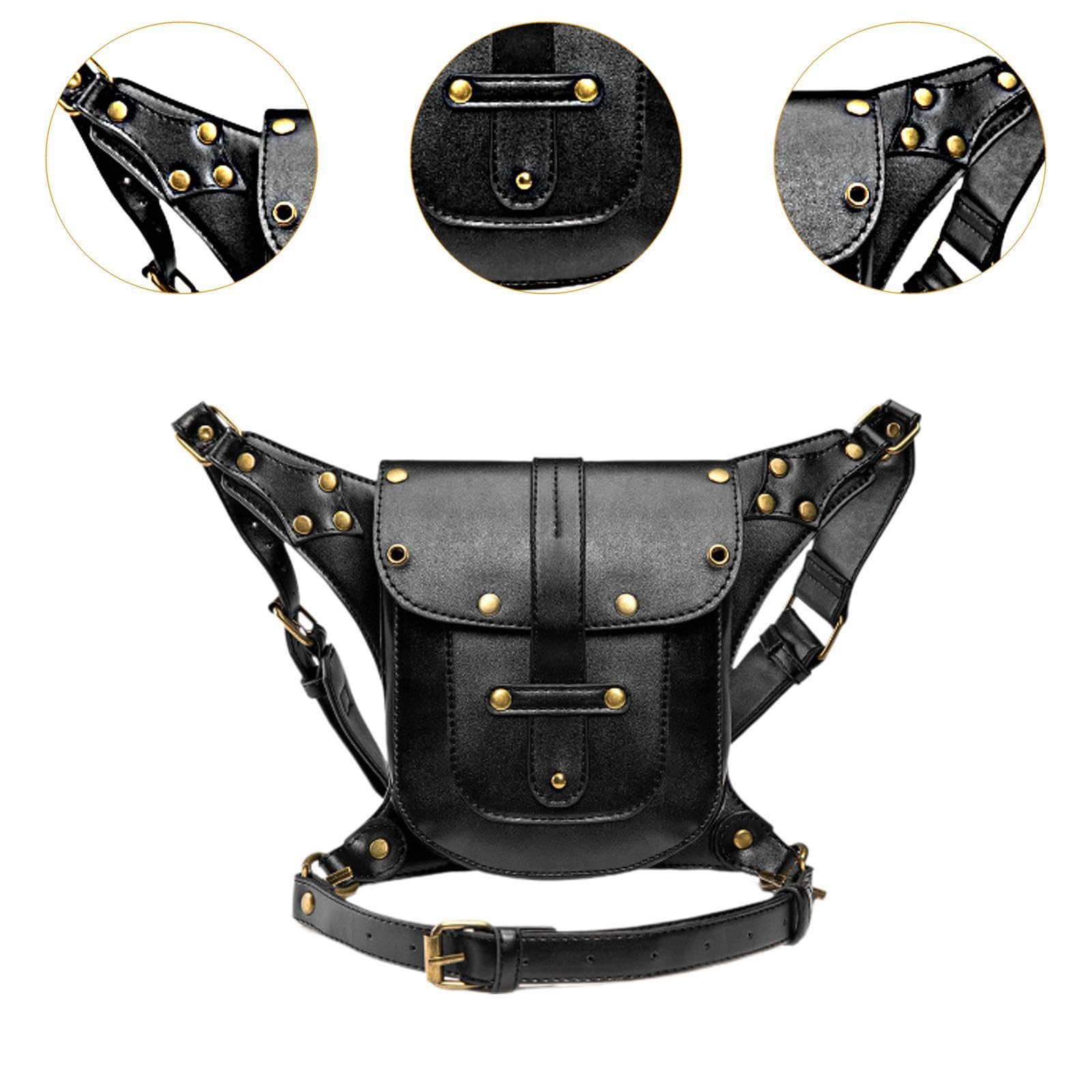 Bolsa de cinturón Steampunk para accesorios de disfraces de viaje