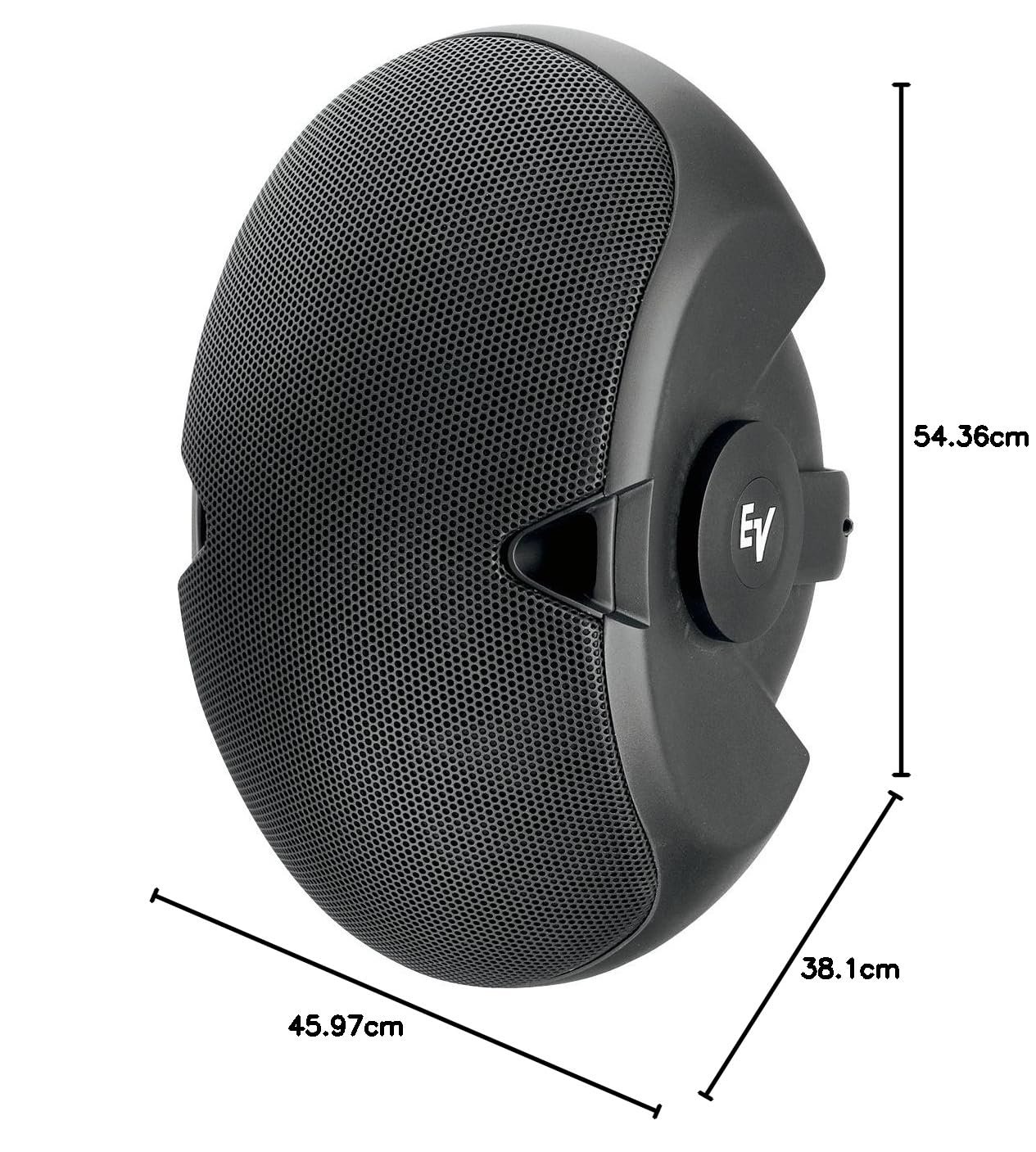 Electro-Voice EVID 4.2 Dual Paire de Haut-parleurs 2 Voies Montage en Surface Noir 10,2 cm