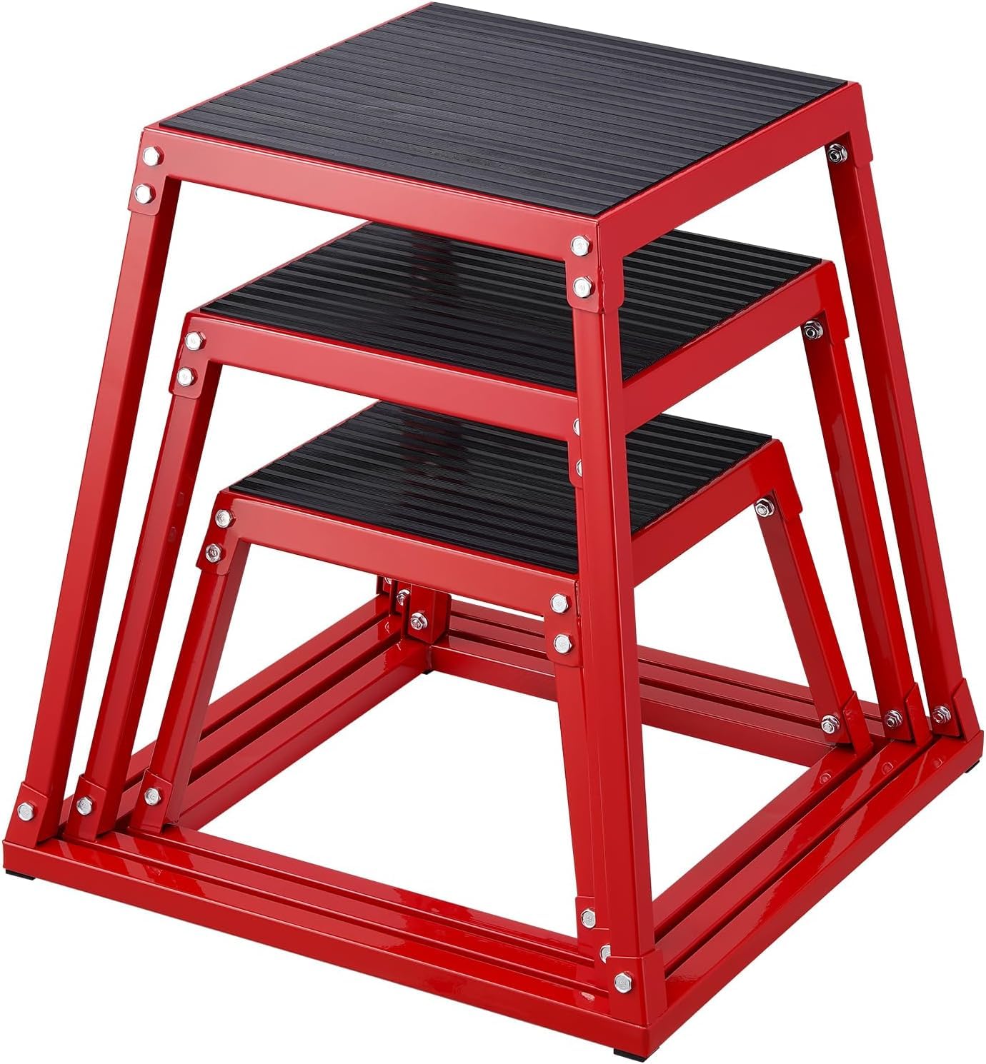Plyometrische Sprungbox, Plyo-Box, Plattform & Sprung-Agility-Box, rutschfeste Fitnessgerät, Step-Up Jumping Box Für Plyometrisches Training Workout Fitnessstudio
