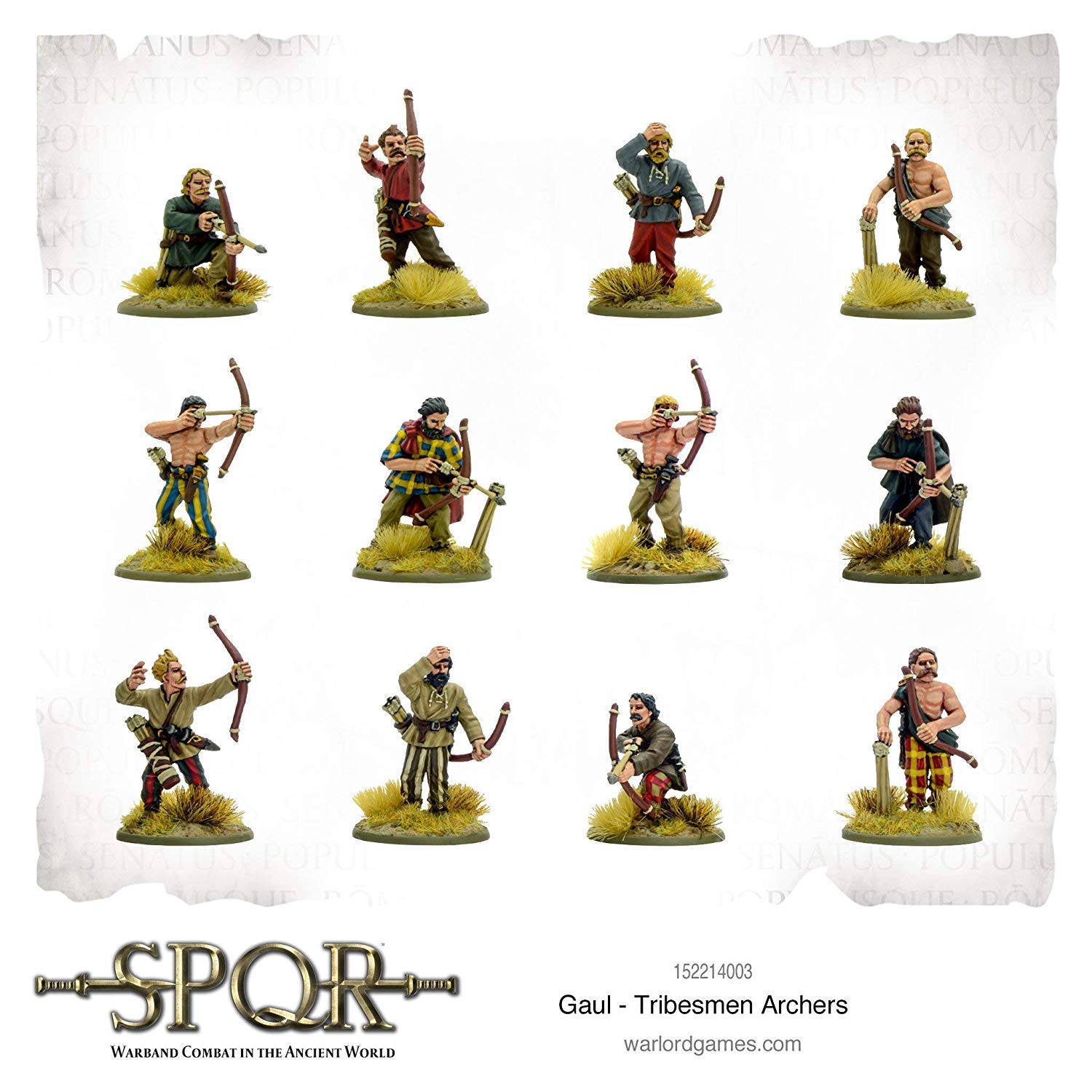 WAR-152214003 - Warlord Games - SPQR - Gaul Tribesmen Archers