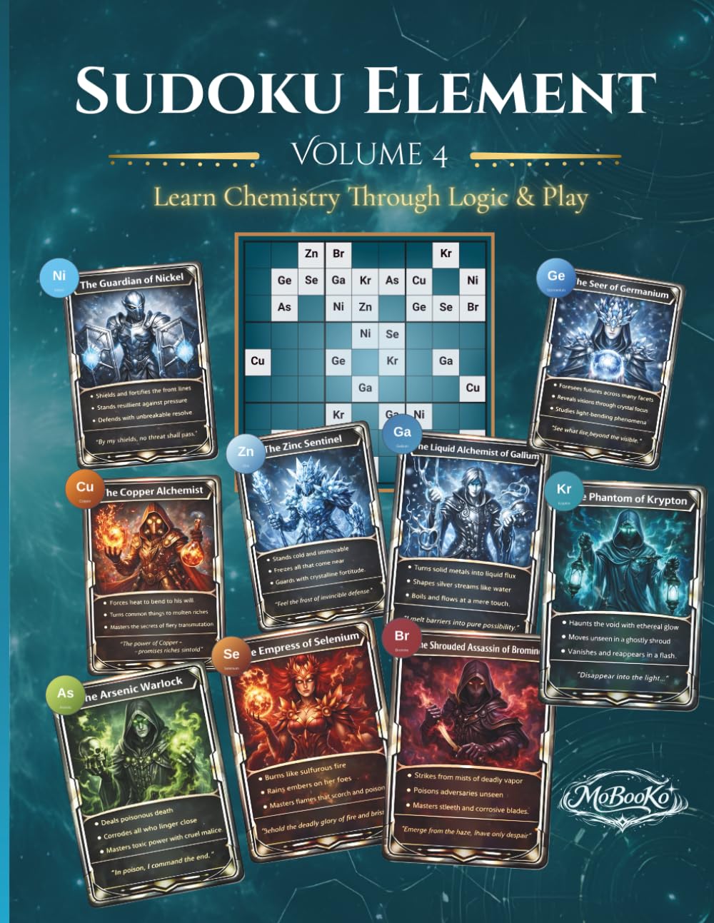 Sudoku Element – Volume 4: Where Chemistry Transforms and Logic Evolves (Sudoku Element Series)