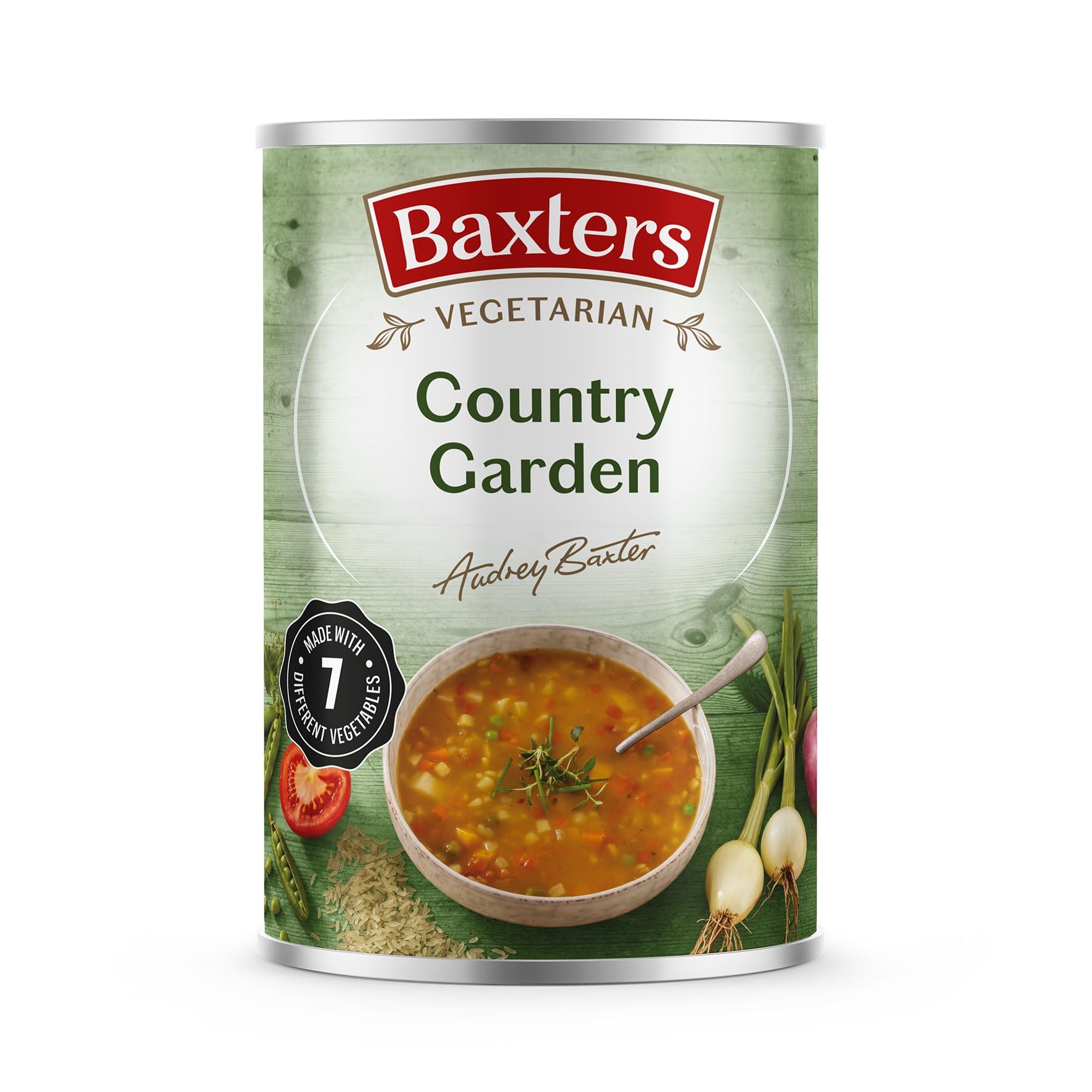 Baxters Vegetarian Country Garden Soup, 400 g (Pack of 12)