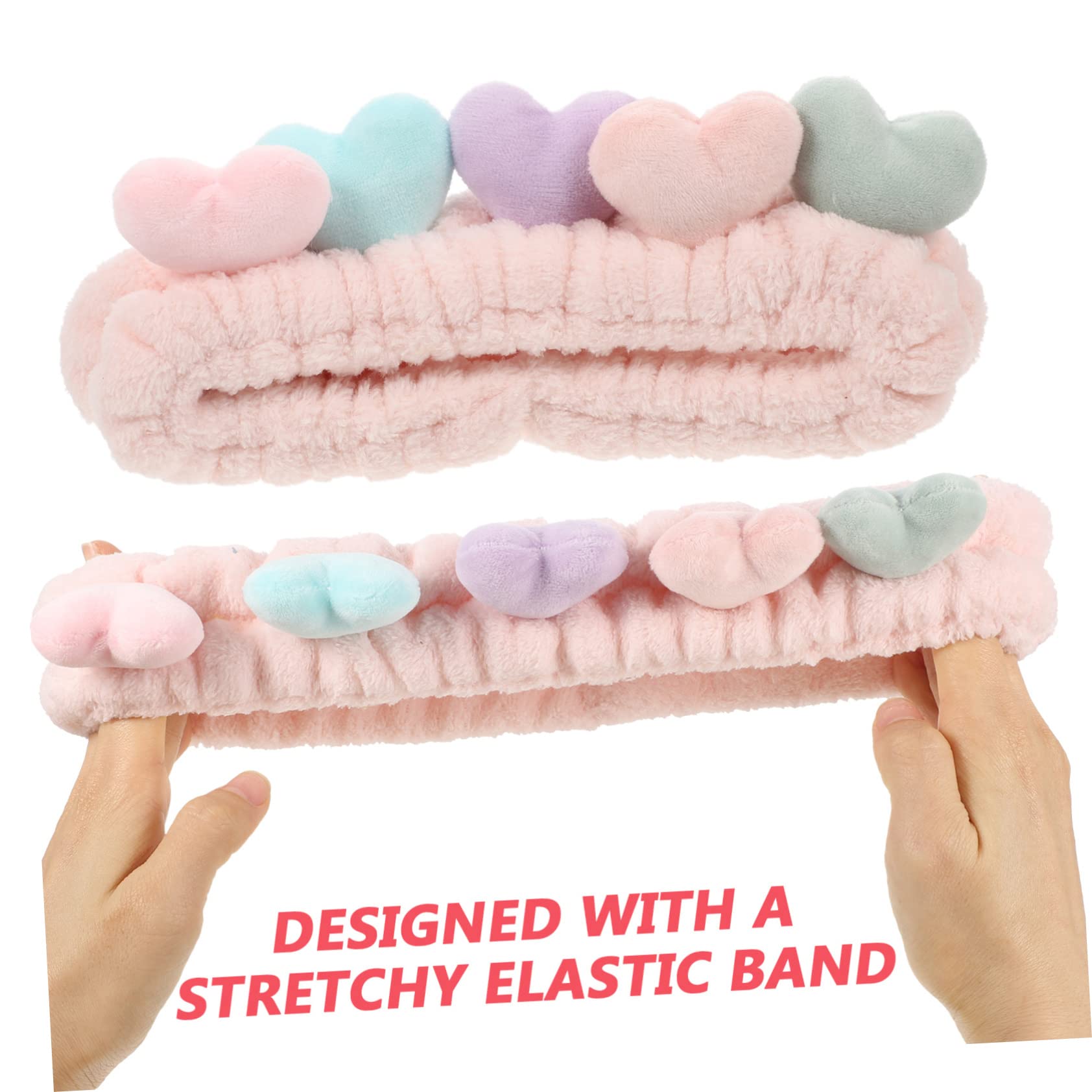 minkissy 6pezzi Fasce Elastiche Per Makeup e Accessori Per Fascia Per Rosa Per e Del