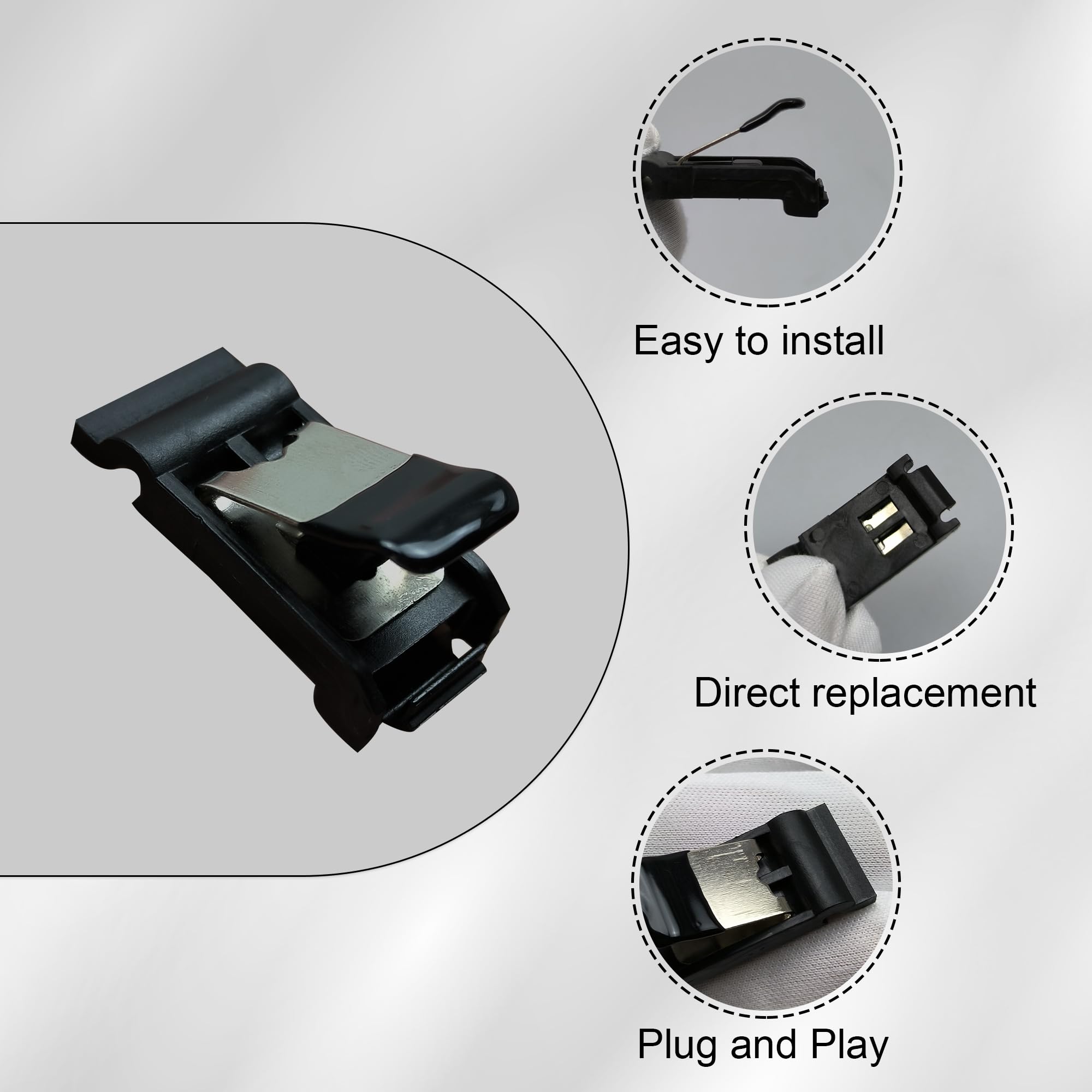 Amazon | Colofulway 77360-35040 燃料ドアスプリングクリップ