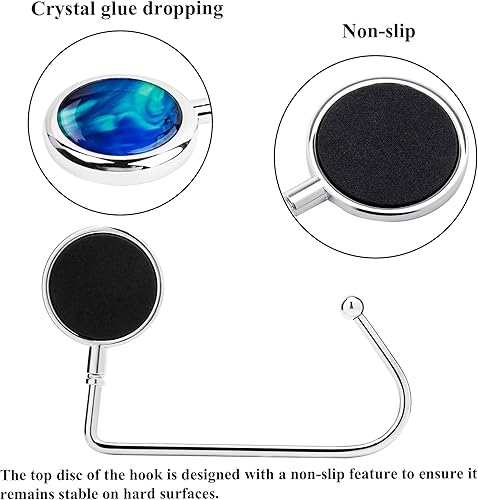 Miniatura 4 de Set de 3 ganchos Cheliz percheros, perchero para mesa, soporte para perchero, para colgar bolsos de mujer