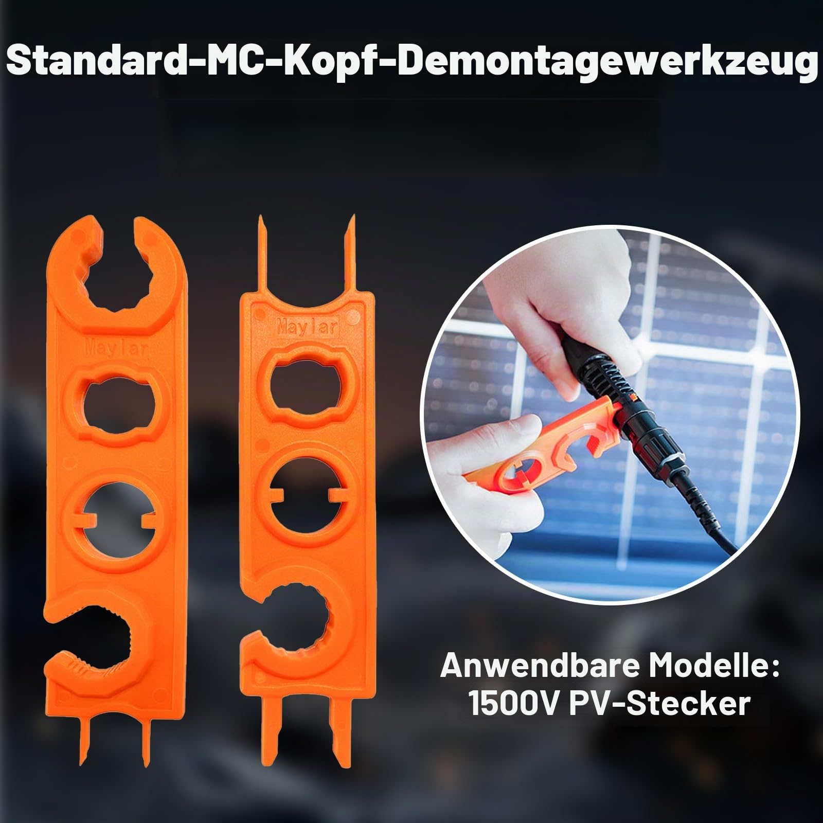 Solarpanel Tester - 800W Photovoltaik Multimeter mit Großem Ultraklarem LCD, Solar MPPT Messgerät, Einfach zu transportieren, benutzerfreundlich, Datentest für Photovoltaikmodule