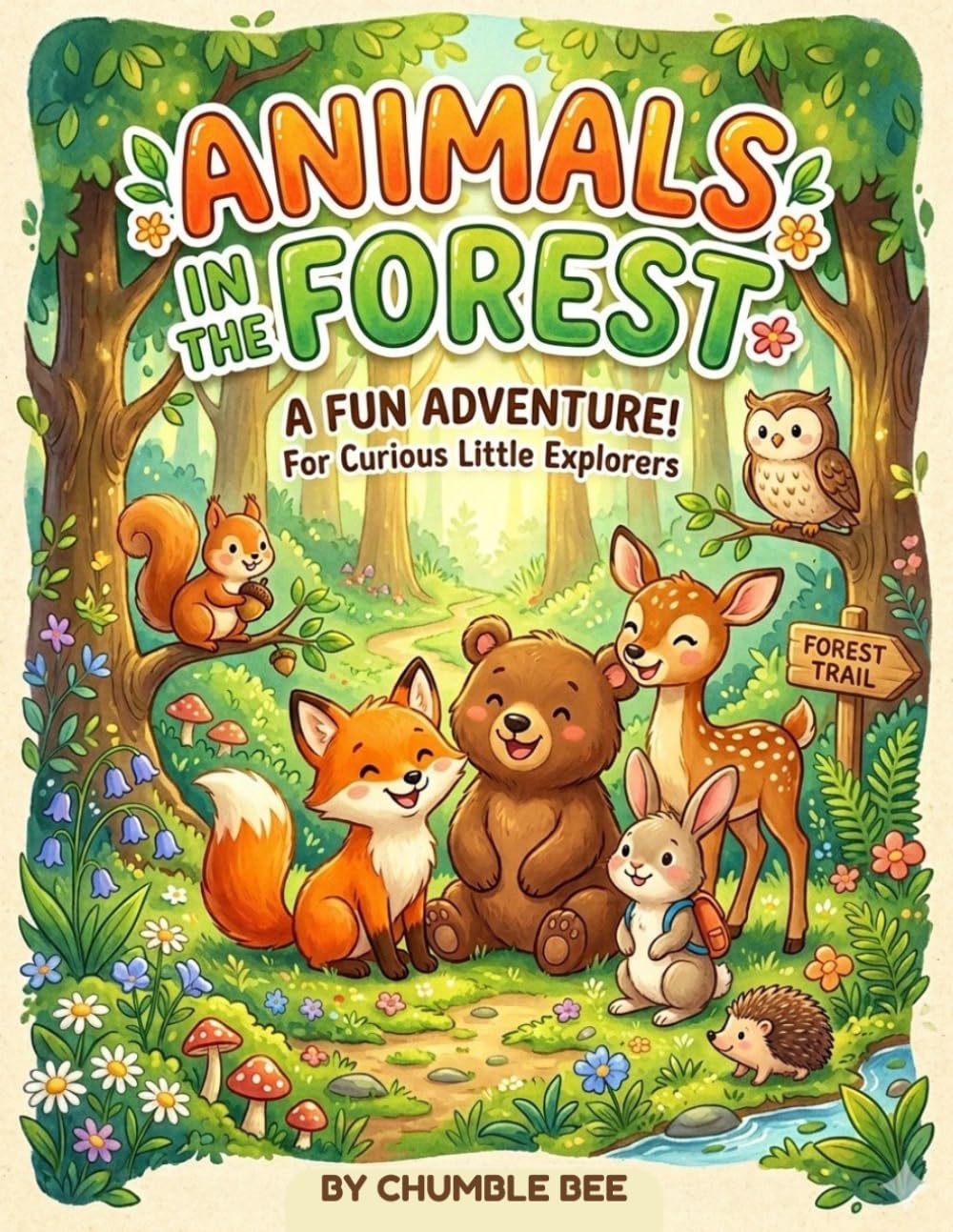 Animals in the Forest: A Fun Adventure for Curious Little Explorers (Animal Friends)