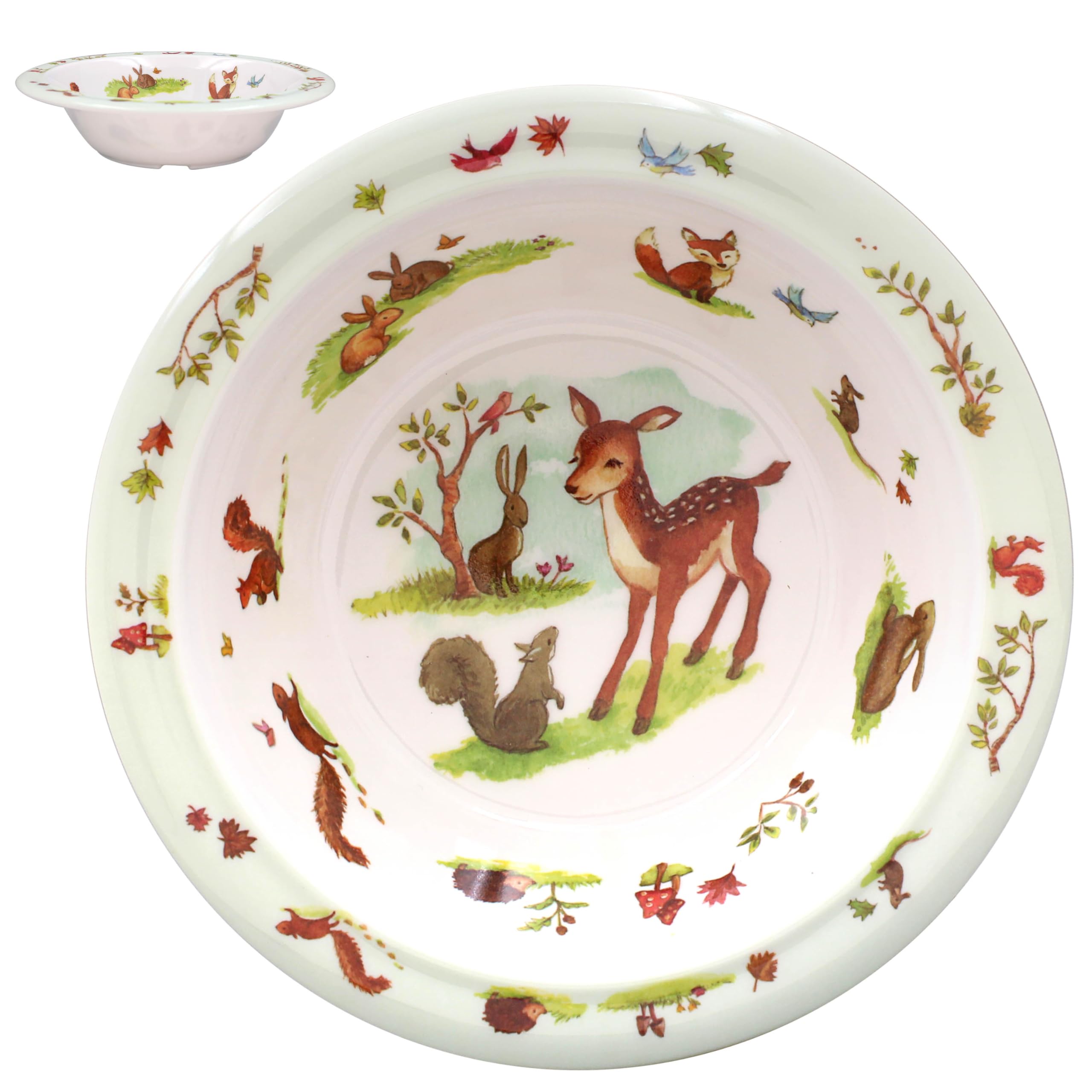 The Leonardo Collection Forest Friends Bowl | Dipping Sauce Dishes for All Types of Sauces & Snacks | Designed By Finola Stack | Snack & Dip Bowls Perfect for Serving