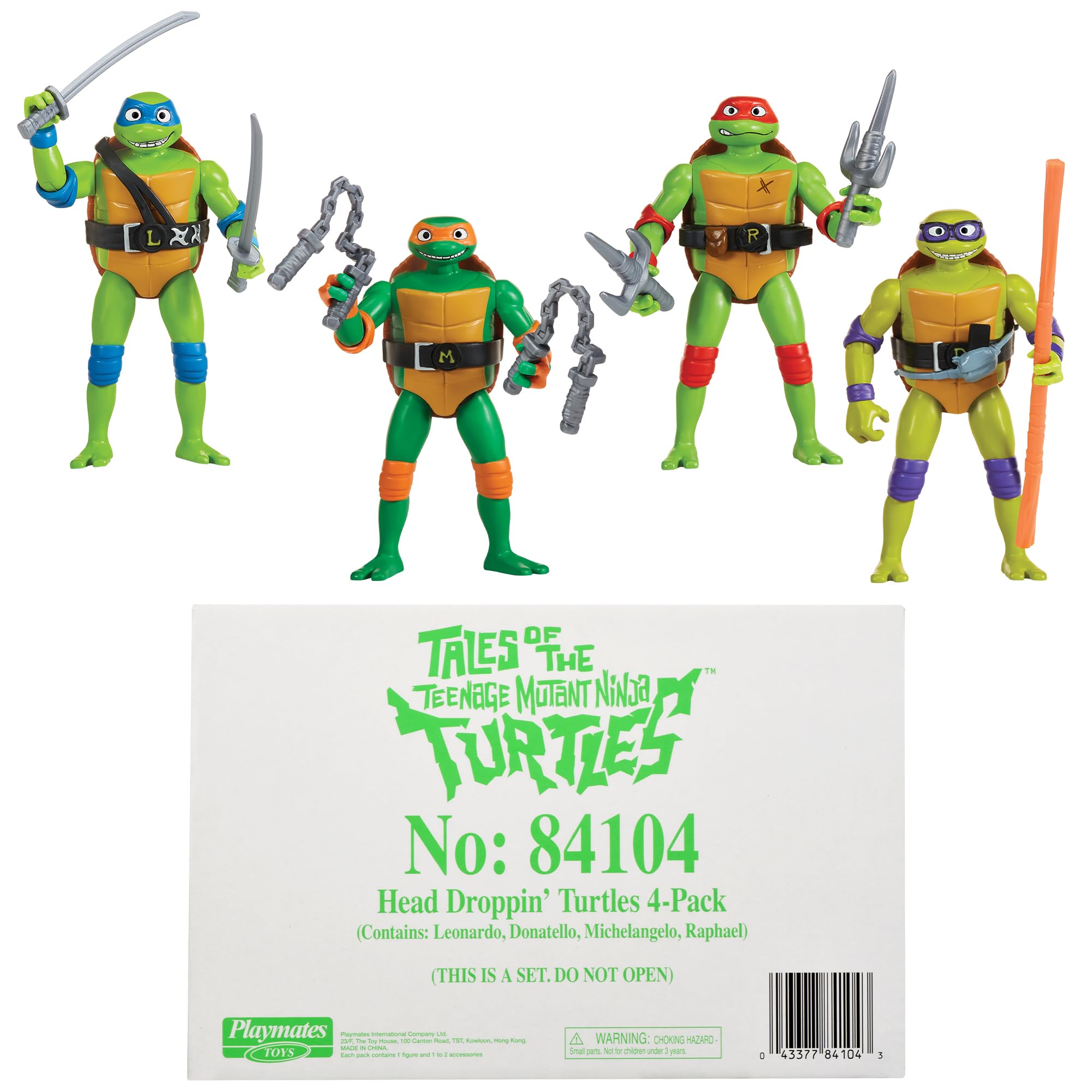 Amazon.com: Teenage Mutant Ninja Turtles Head Droppin Turtles 4
