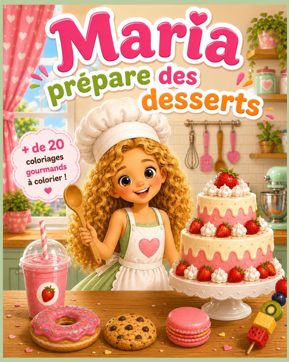 Maria prépare des desserts (Les découvertes de Maria)