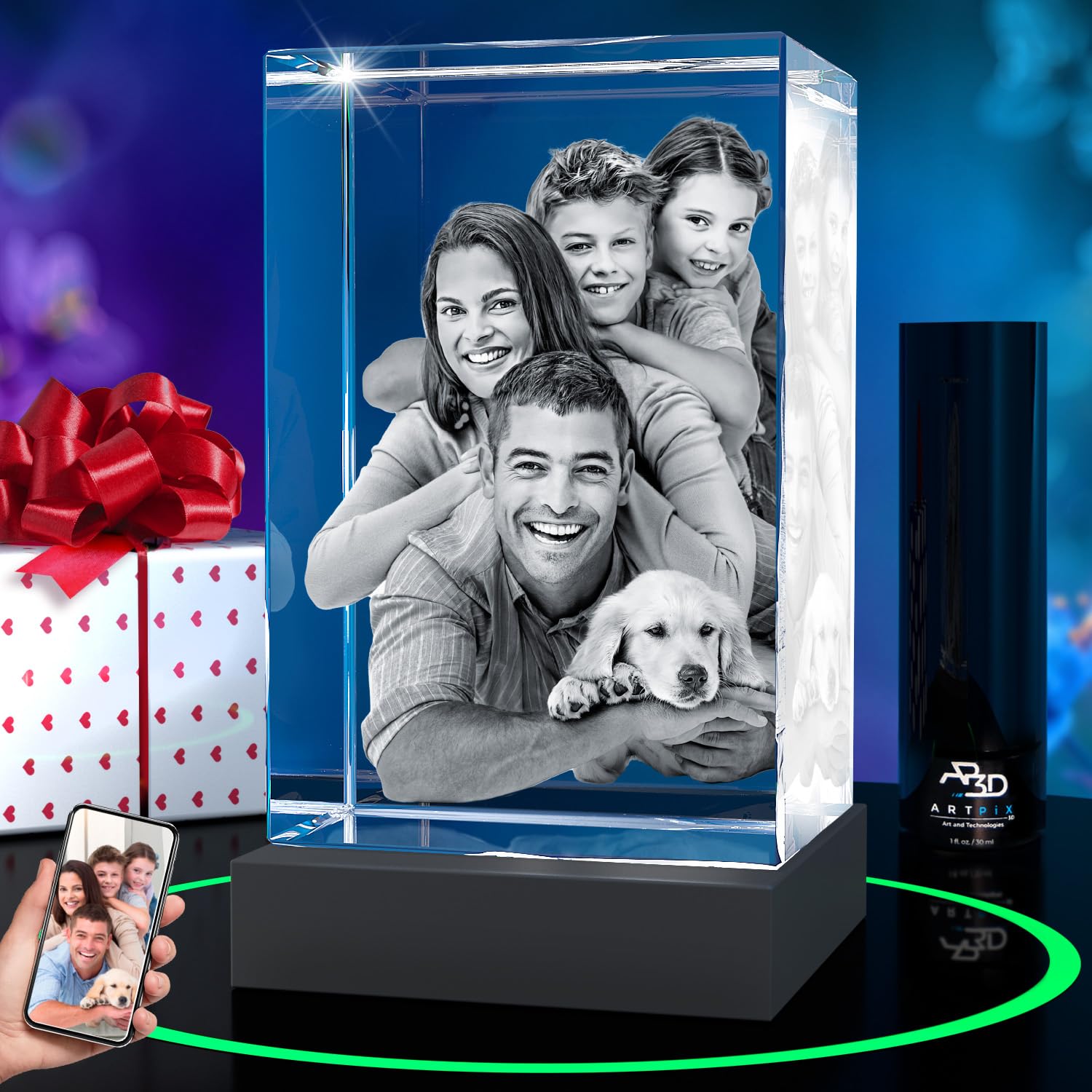 ArtPix 3D Premium Crystal Photo