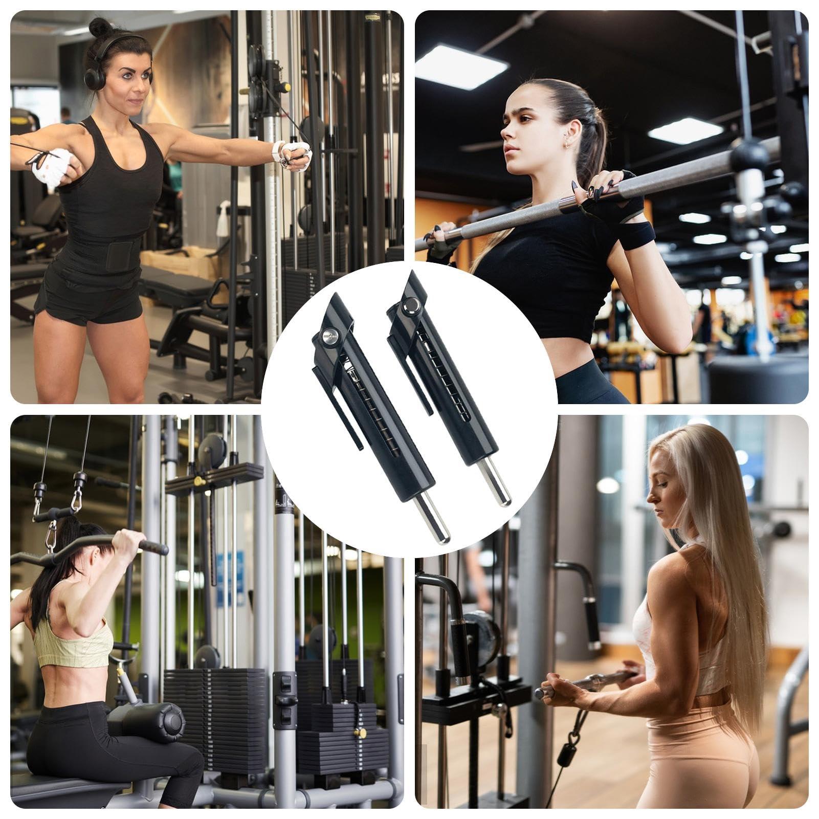 Amazon | ウェイト スタック ピン、ドロップ セット ピン ジム