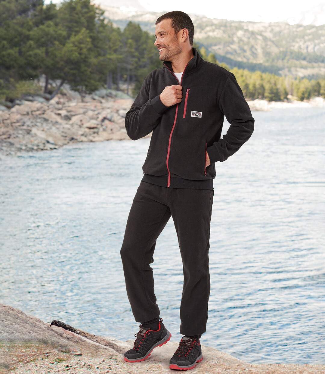 ATLAS FOR MEN - Tuta da Jogging in Pile da Uomo - Disponibile nelle Taglie Grandi