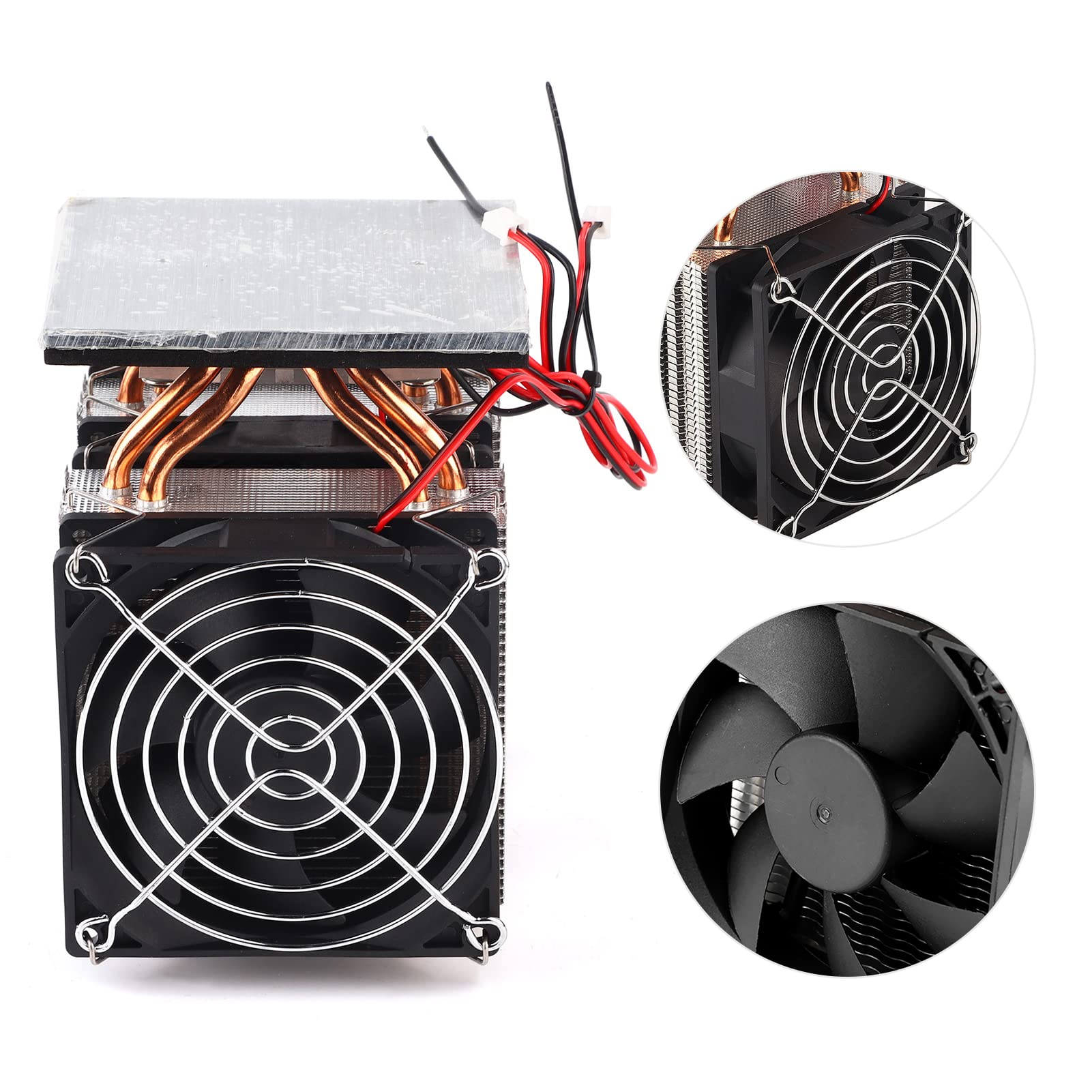 Generic di Refrigerazione a Semiconduttore con Dispositivo di Raffreddamento Termoelettrico per Raffreddamento Rapido, Mini Frigorifero, Dispositivo di per Animali Domestici, Semiconduttore HT064112