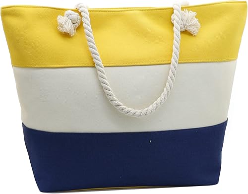 Miniatura 7 de We We Bolsas de playa de verano para mujer, bolsa grande de playa para piscina, toallas de playa, bolsas diarias para viajes y gimnasio