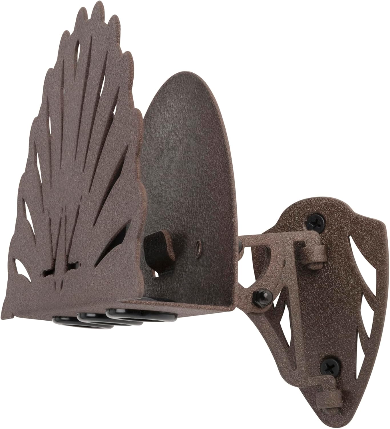 Allen Company EZ Mount Stackable Turkey Fan & Beard Display - Metal Trophy Mount - Wall Display for Turkey Slam & Hunting Trophy Rooms - Brown