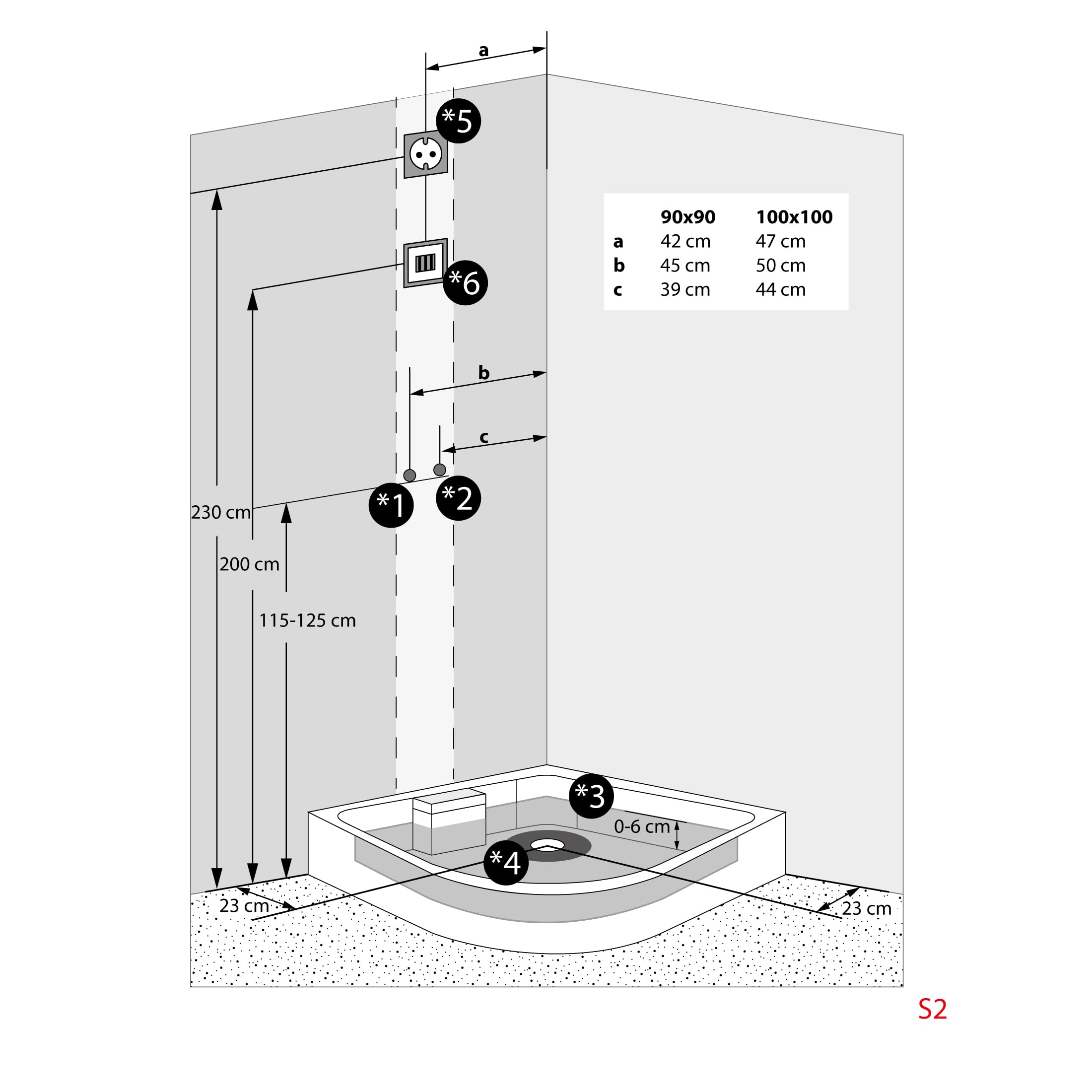 AcquaVapore D37-20R3-EC Dusche Dampfdusche Duschtempel Duschkabine -Th. 100x100