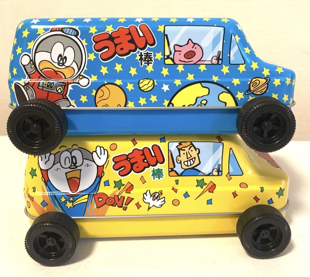 Amazon.co.jp: うまい棒 クルマ 缶のみ 2個セット : おもちゃ