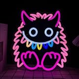 Pink Monster Neon Sign for Wall Decor Dimmable Neon Lights for Girls Room&comma; USB Powered Pink Monster Led Signs for Bedroom Kids Room&comma; Perfect Gifts Lights for Girls