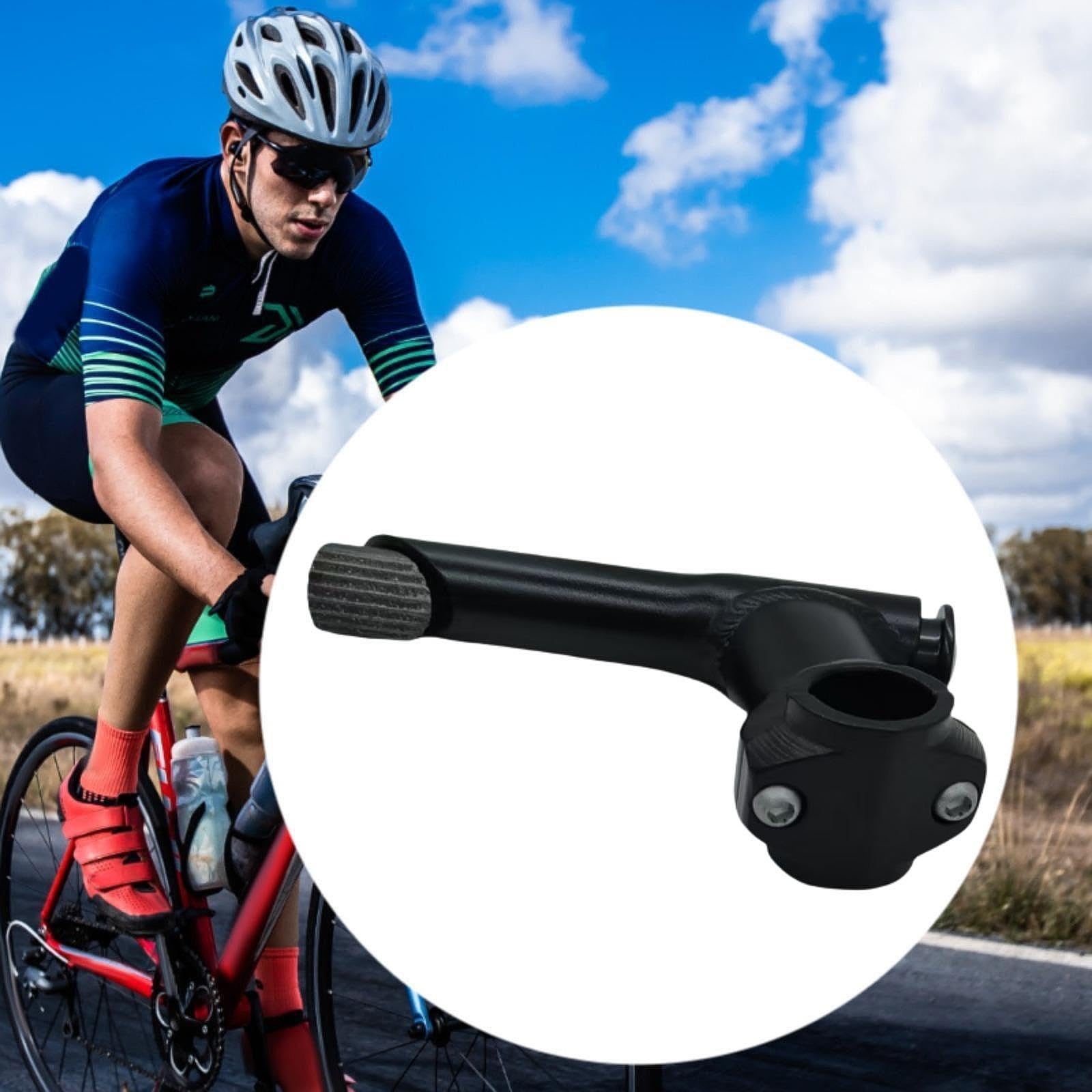 Menolana Mountain Road Bicycle Quill Stem Bike Stem Replacement Gooseneck Bike Handlebar Extension, Extension 6cm