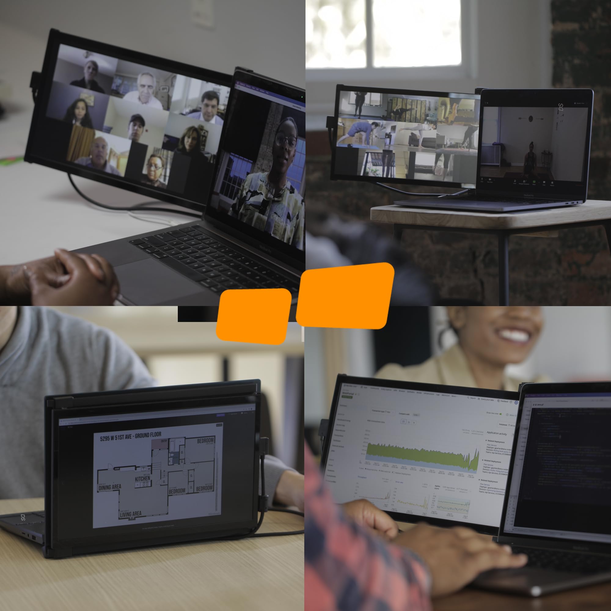 Amazon.co.jp: ポータブルモニター - モバイルピクセル Duex Max DS
