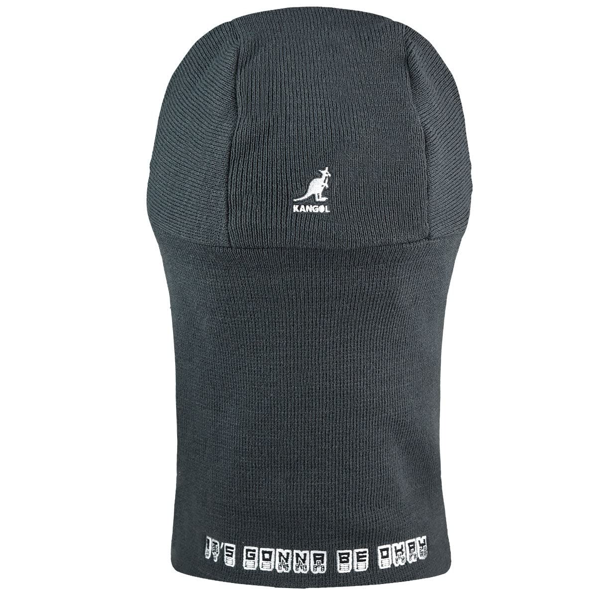 Kangol Cagoule Okay Folding Femme/Homme - Echarpe avec Capuchon Bonnet en Tricot Hiver Automne-Hiver