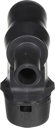 Miniatura 10 de Attwood 1674-6 Ventilación del tanque de combustible P-Trap de 90 grados Negro con cabezal de ventilación de acero inoxidable,Negro con cabezal