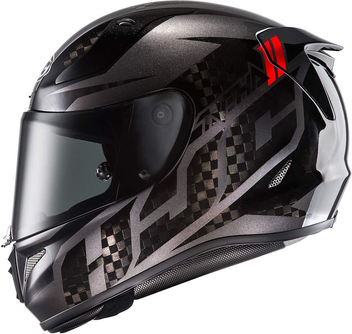 HJC Motorradhelm RPHA 11 Carbon Lowin MC5, Schwarz, Größe M