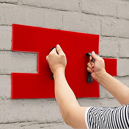 Sello de hormigón de poliuretano, tapete de textura de hormigón para acabados de patrón estampado, herramientas de estampado de moldes de pared de