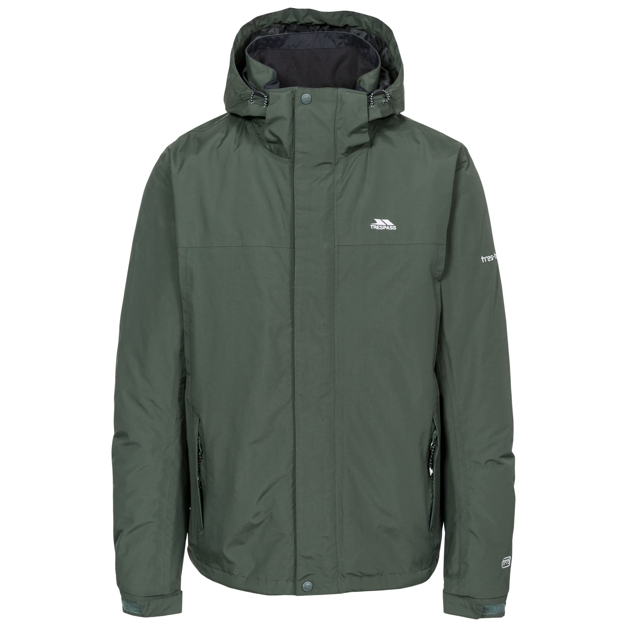 Trespass Men's Tp75 Donelly Jacket, Olive, XS UK