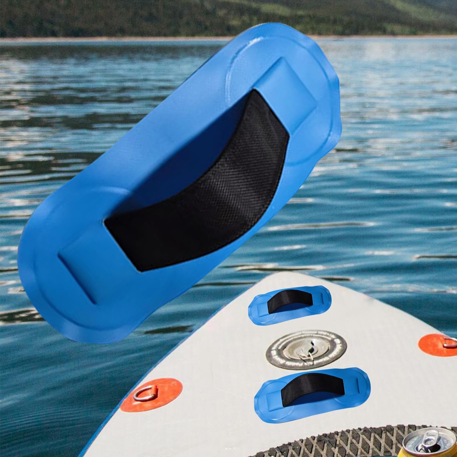DOPPIA CAPPA PER coda inclinata per traino kayak/canoa/SUP/tavola da