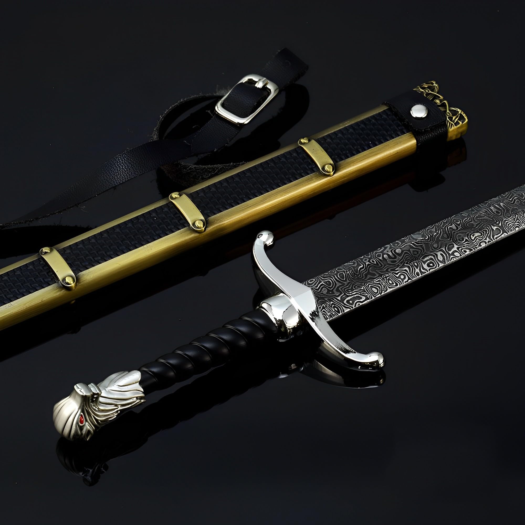 Model ekspozycyjny, Model broni, długość: 30 cm/11,8 cala, w pełni metalowe przedmioty kolekcjonerskie z filmów, igła(Long Claw)
