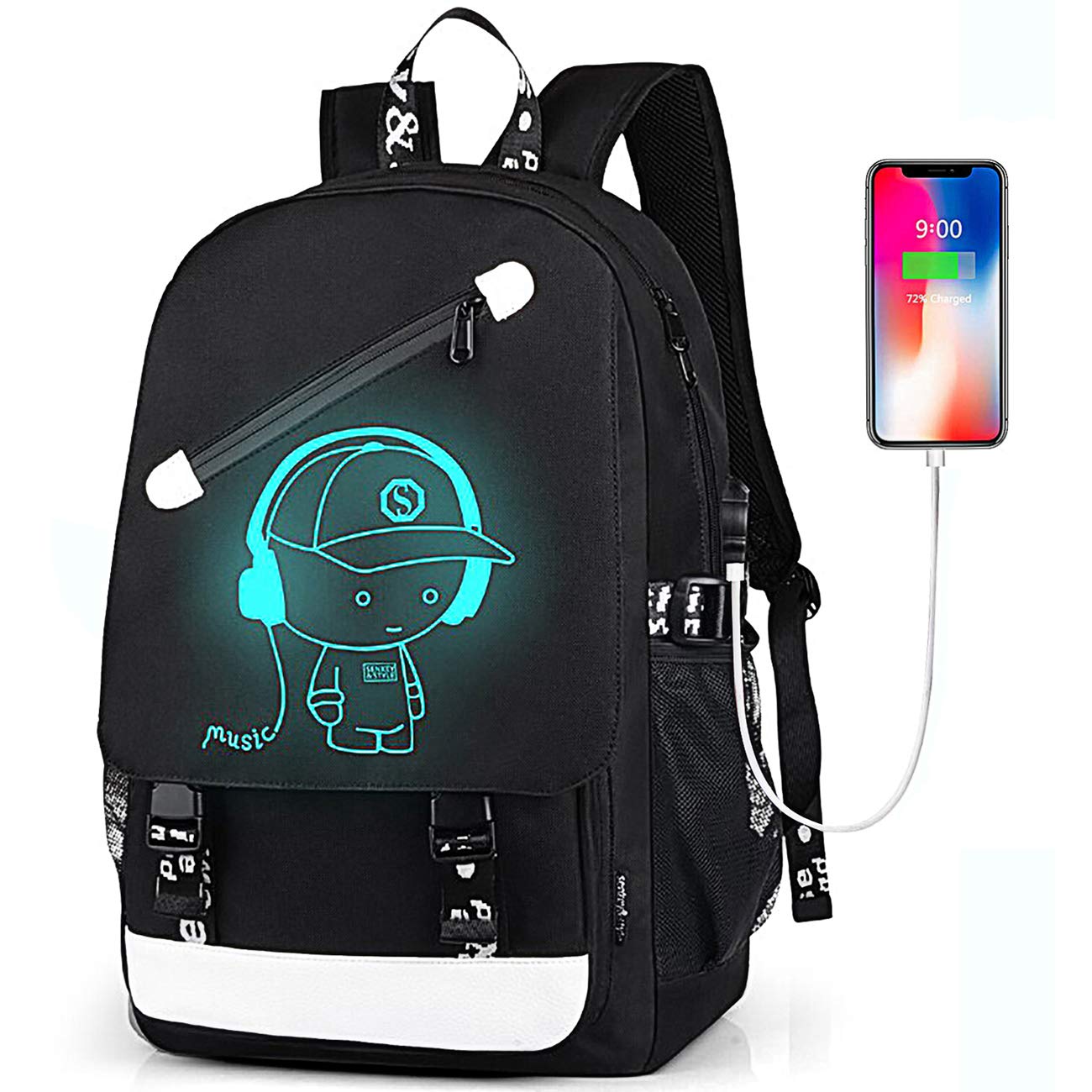 Buy Boys School Bags for Teenage, Anime Backpack for Teenagers Teens