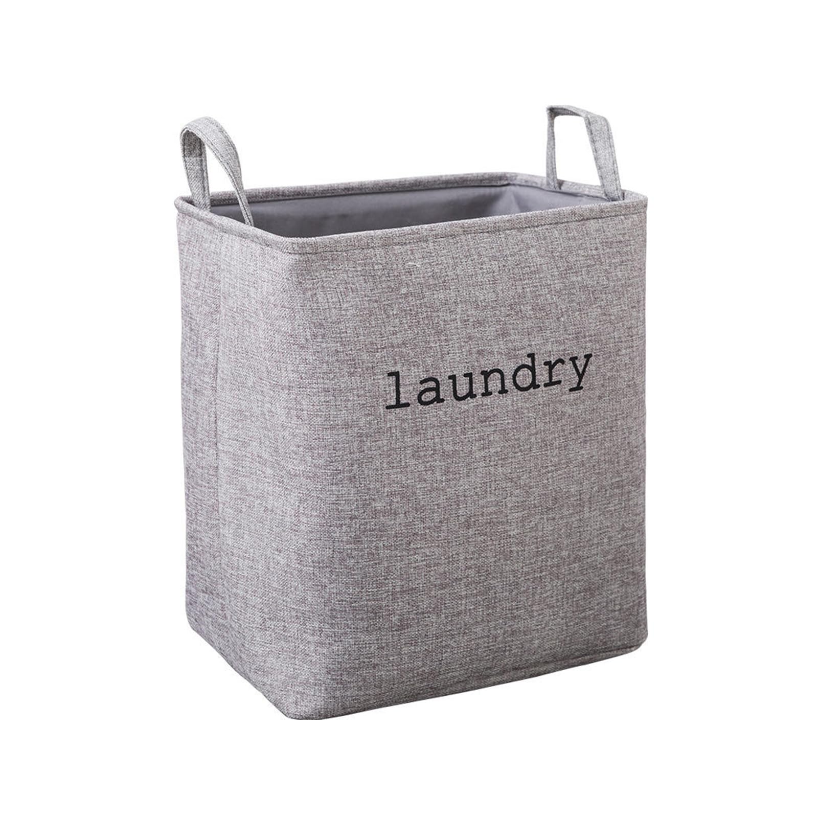 Large Capacity Household Dirty Clothes Storage Basket, Foldable Cotton and Linen Dirty Clothes Basket, Bathroom Laundry Basket