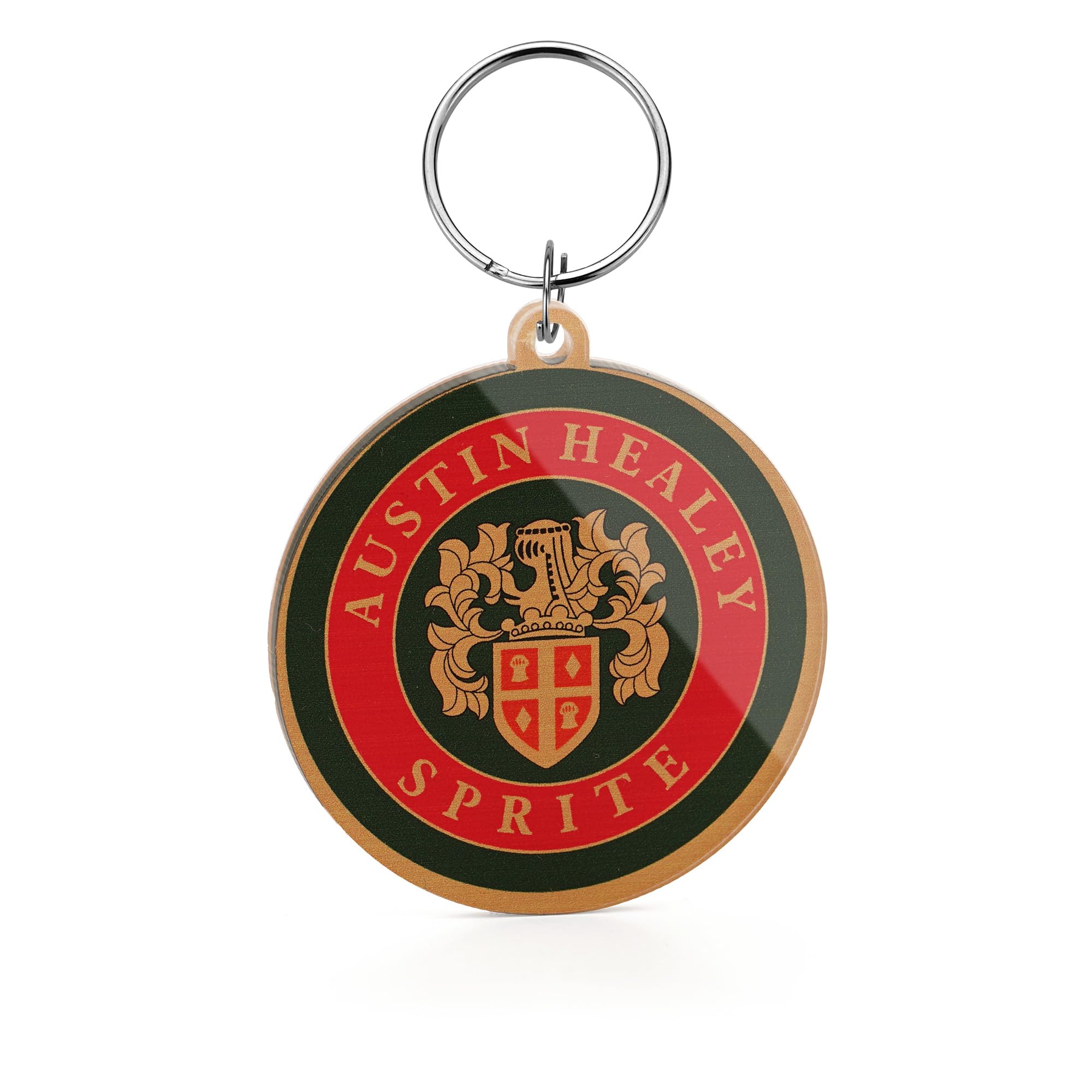 Austin Healey Sprite Keyring Classic British Sports Car Keychain Badge Logo Gift OFFICIAL LICENCED PRODUCT (Plain Packaging)