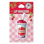 Lip Smacker Summer Refresher Lip Balm, Moisturizing, Collectible Beverage Cup Design, Sheer Finish for Smooth Lips - Raspberry Blast