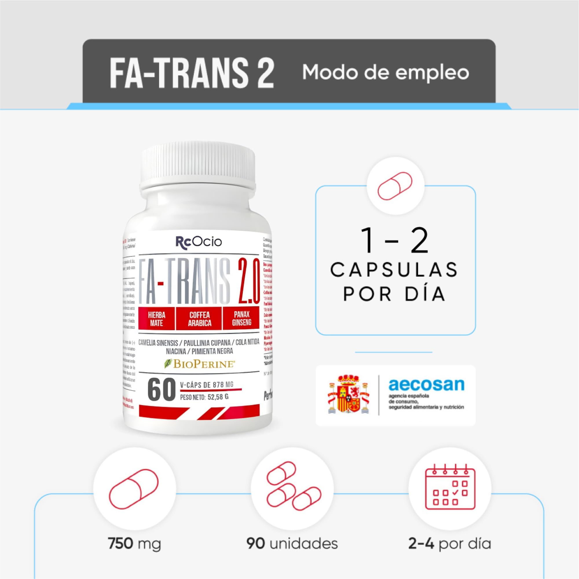 RcOcio Batido Sustitutivo de Comida - Termogenico - Pack | Sustituto Alimenticio Dietetico alto en Proteinas | Ayuda para perder Peso | Chocolate - Vainilla - Fresa | Saciante para hombre y mujer