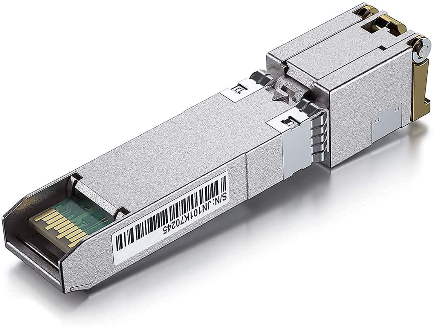 10Gtek SFP Transceiver 100Base-T/1000Base-T/2.5GBase-T SGMII RJ-45 Industrial Grade Compatible with Ubiquiti UniFi