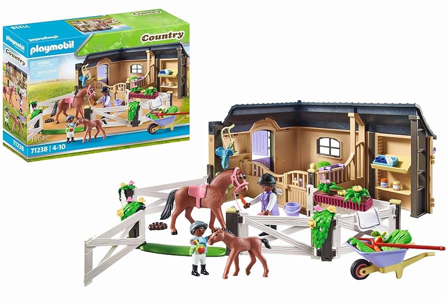 Playmobil Riding Stable : Amazon.ca: Toys & Games