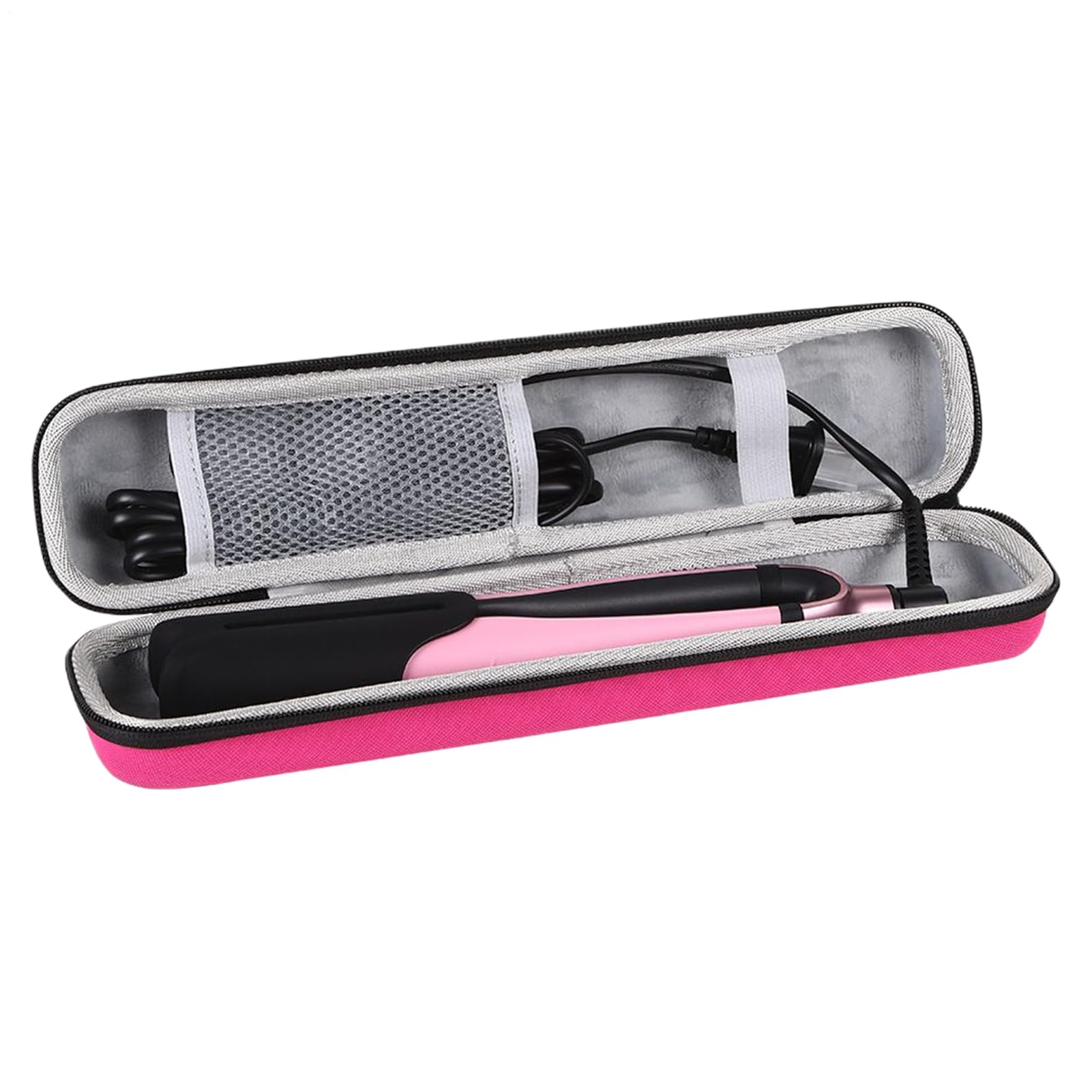 Flöten Tragetasche, 13.98 Zoll Stoßdichte Wasserdichte, EVA Reißverschluss Box, Multifunktionale Tasche Für Musikinstrumente Curling Iron Straightener Styler