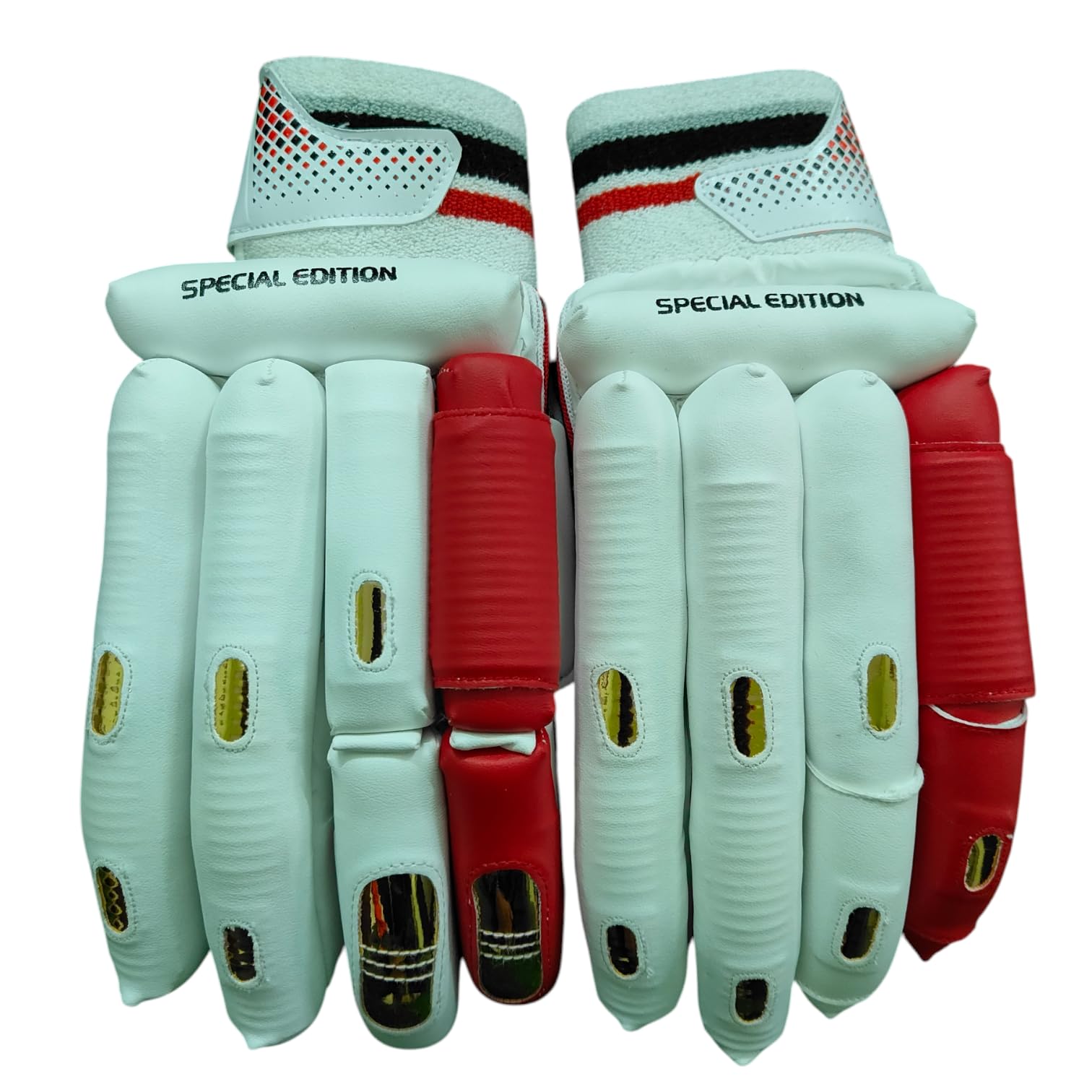 SL Special Edition Cricket Batting Gloves – Premium Taiwan Leather, Professional Grip & Protection Right Hand (Men's)-image-7