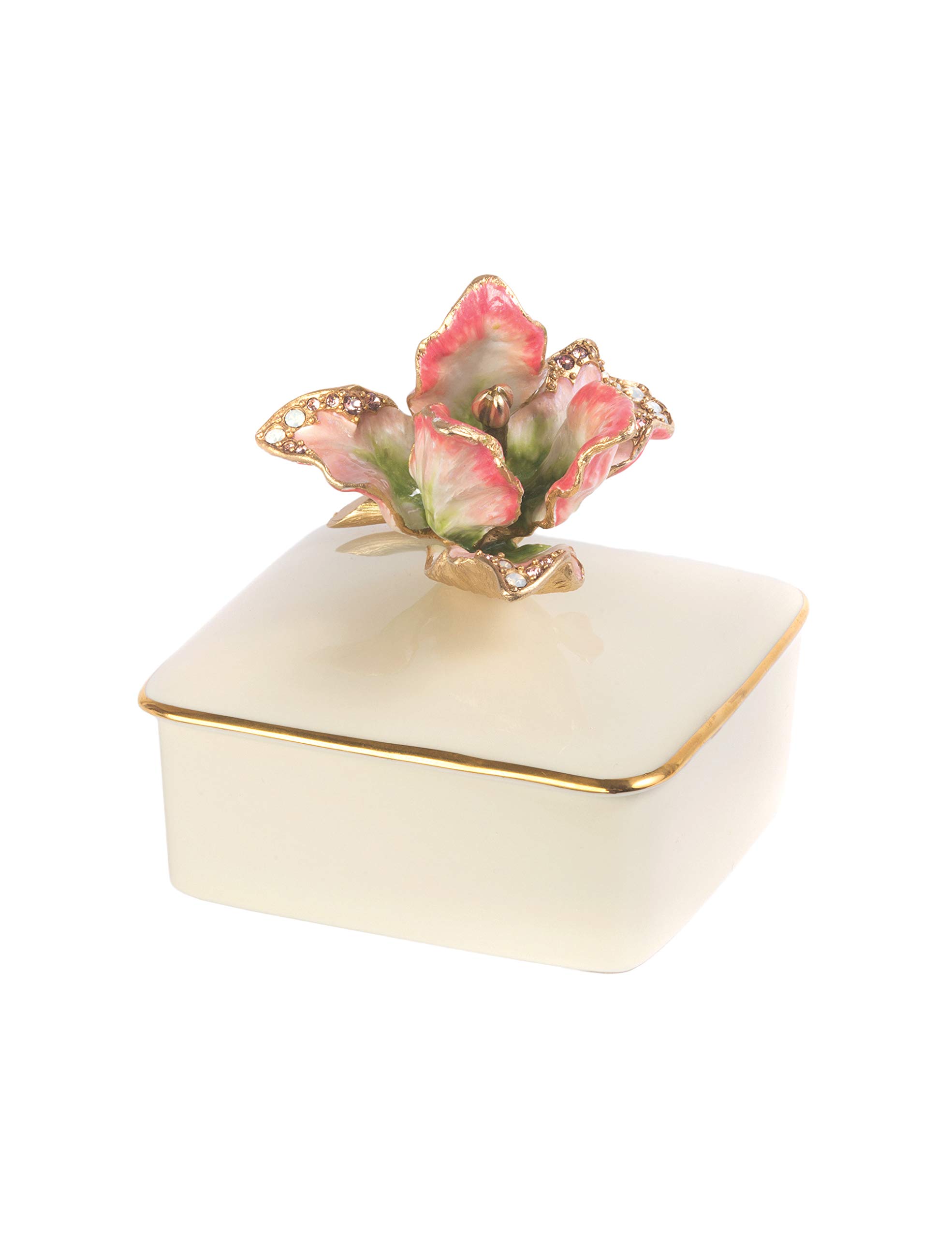 Jay StrongwaterTulip Porcelain Box in Box SDH 7361272