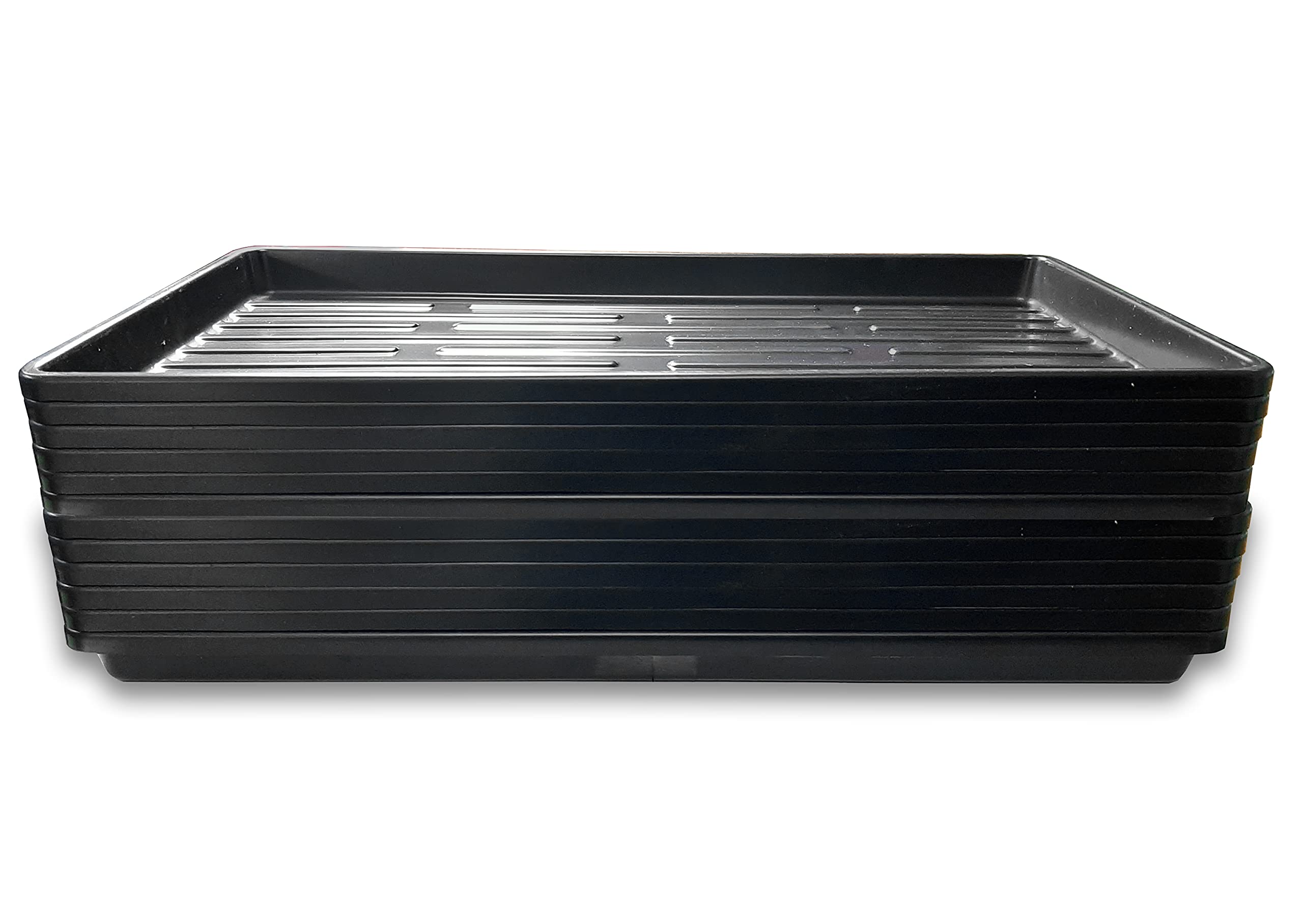 Pindfresh Wheat Grass & Microgreens Trays (Black) (12) 2