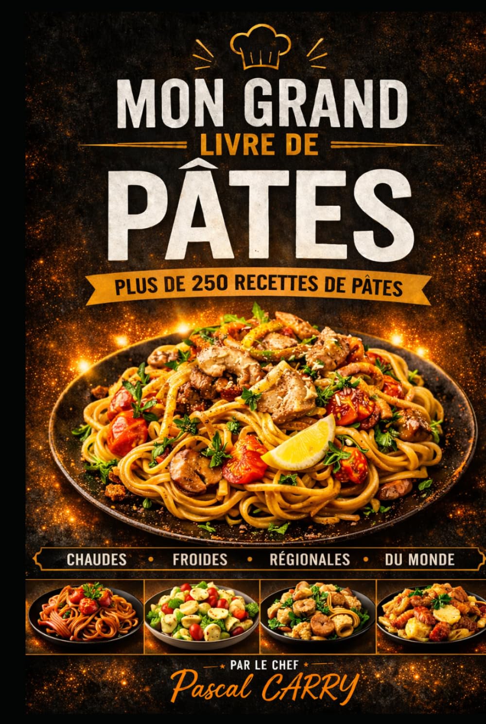 LES PÂTES — Plus de 250 Recettes: Plus de 250 recettes gourmandes pour toutes les occasions
