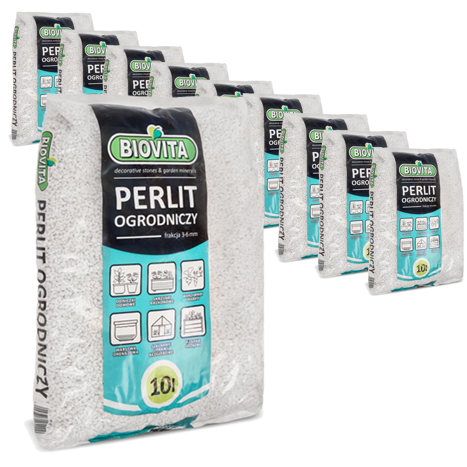 Perlita para plantas, 100 l