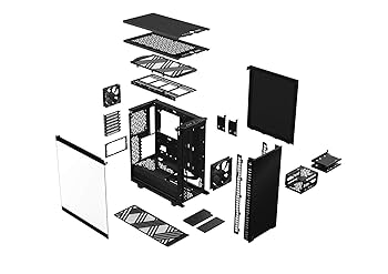 PCケース(自作PC用) Fractal Design Define 7 Compact TG Define 7 Compact TG | Fractal Design ミドルタワー型PCケース