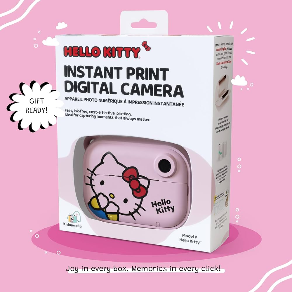 Amazon | Kidamento製ハローキティインスタントプリントキッズ