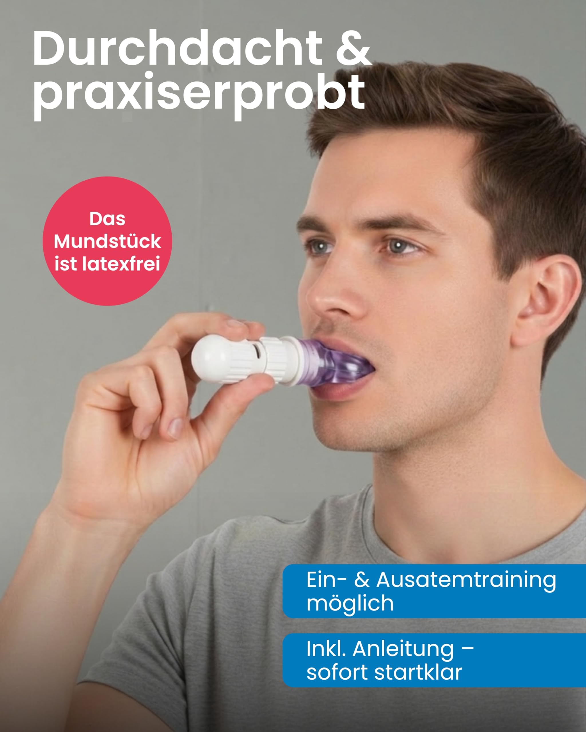 Sport-Tec Ultrabreathe Atemtrainer Atemtraining Lungentrainer Lungentraining